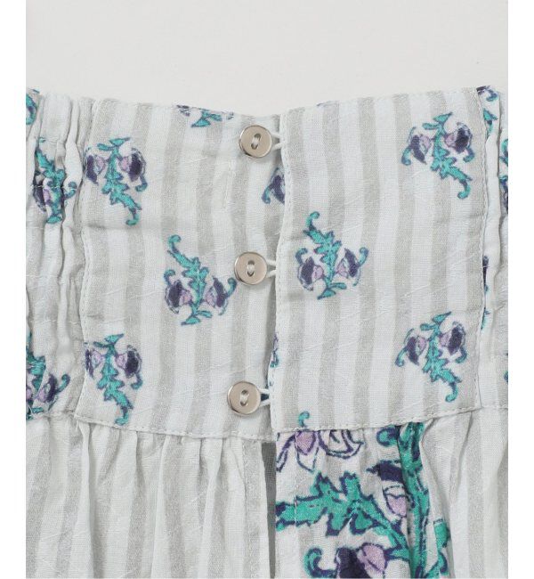 Spick and Span「ne Quittez pas / ヌキテパ COTTON JACQUARD LILY PRIN」|ワンピース|