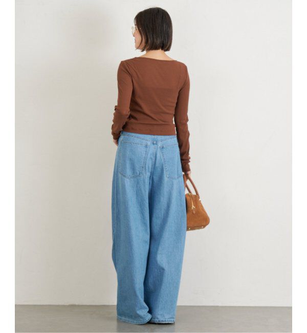 U by SPICK&SPAN「コットンテレココンパクトカーデ」|カーディガン|