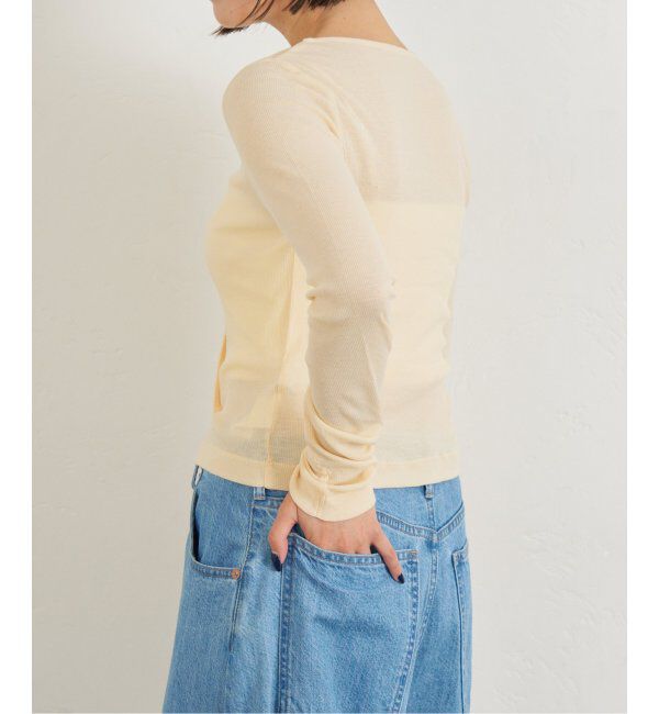 U by SPICK&SPAN「コットンテレココンパクトカーデ」|カーディガン|