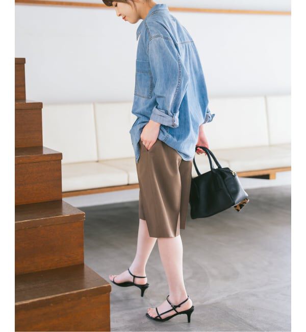 Spick and Span「《追加》ライトオンスデニムシャツ」|シャツ・ブラウス|