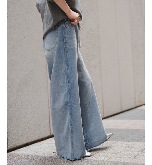 Spick and Span「5 1/2 SOFT DRAWSTRINGDENIM」|デニム|