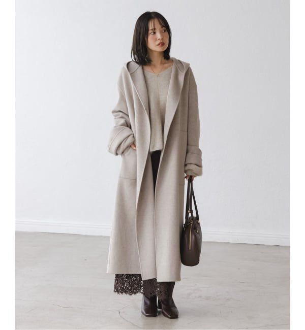 NOBLE「《追加》Super160sリバーフーディーコート」|その他|