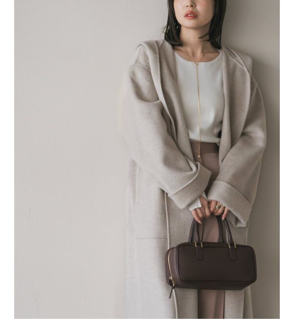 NOBLE「《追加》Super160sリバーフーディーコート」|その他|