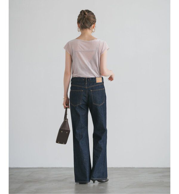 NOBLE「シアーベロアキャップスリーブTee」|Tシャツ・カットソー|