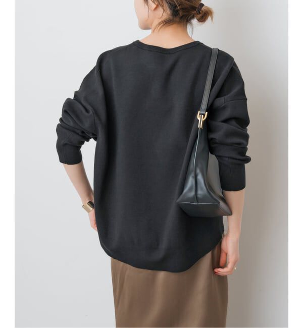 Spick and Span「ウォッシャブルPEバルキーヤーンルーズニット」|ニット・セーター|