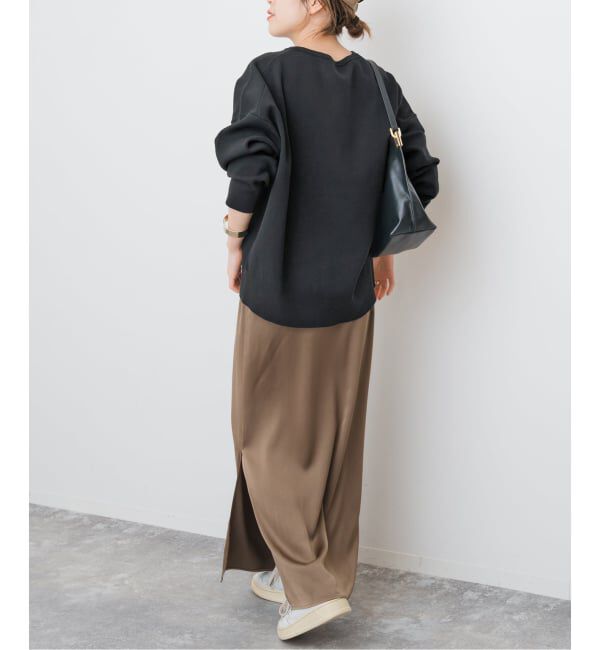 Spick and Span「ウォッシャブルPEバルキーヤーンルーズニット」|ニット・セーター|