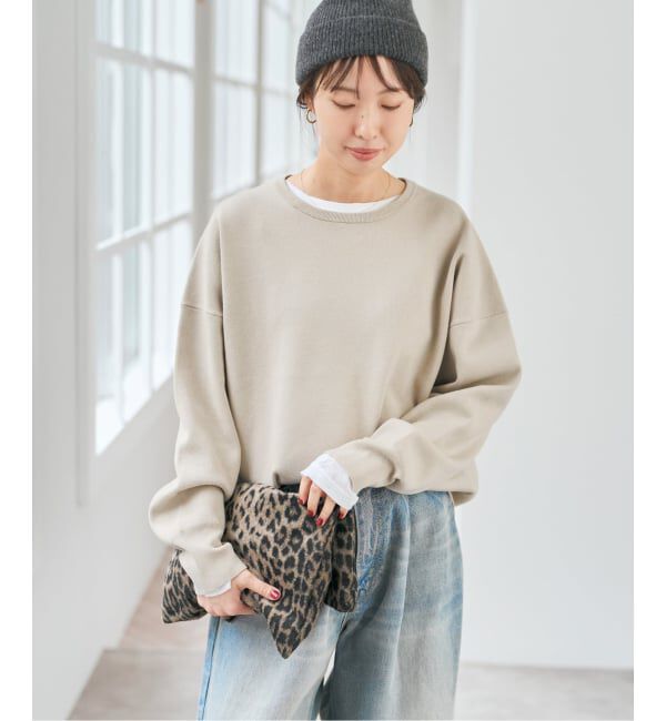 Spick and Span「ウォッシャブルPEバルキーヤーンルーズニット」|ニット・セーター|