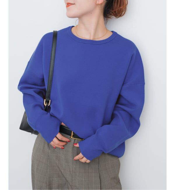 Spick and Span「ウォッシャブルPEバルキーヤーンルーズニット」|ニット・セーター|