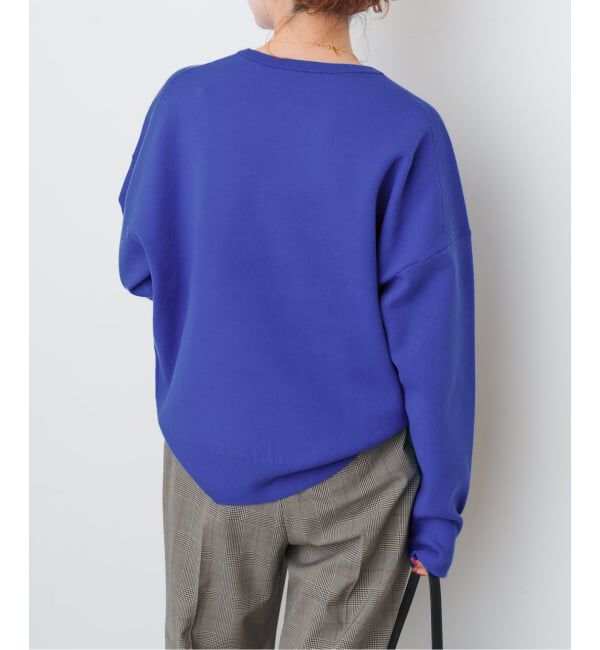 Spick and Span「ウォッシャブルPEバルキーヤーンルーズニット」|ニット・セーター|