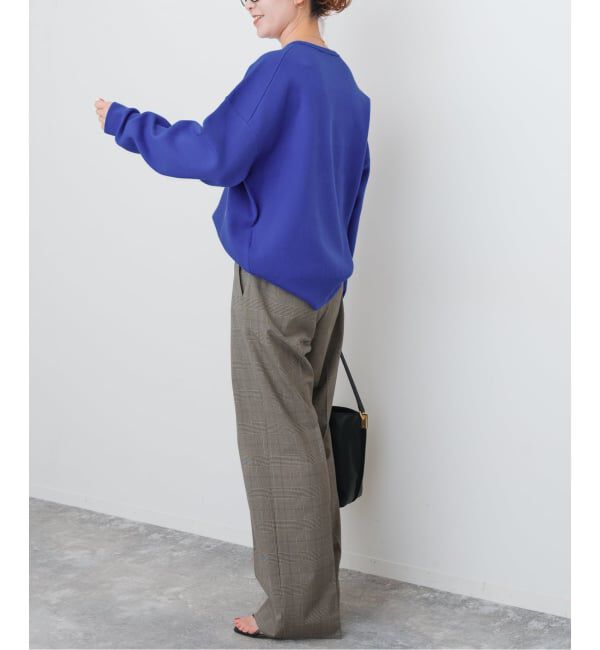 Spick and Span「ウォッシャブルPEバルキーヤーンルーズニット」|ニット・セーター|