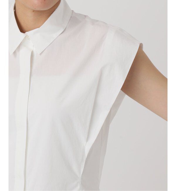 NOBLE「ウエストシェイプコットンシャツ」|シャツ・ブラウス|