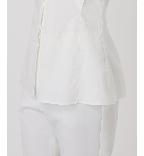 NOBLE「ウエストシェイプコットンシャツ」|シャツ・ブラウス|