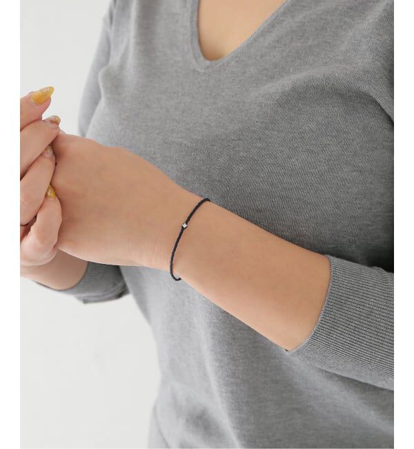 FRAMeWORK「PLOW/プラウ pure silk ブレスレット 1Dia」|ブレスレット・バングル|