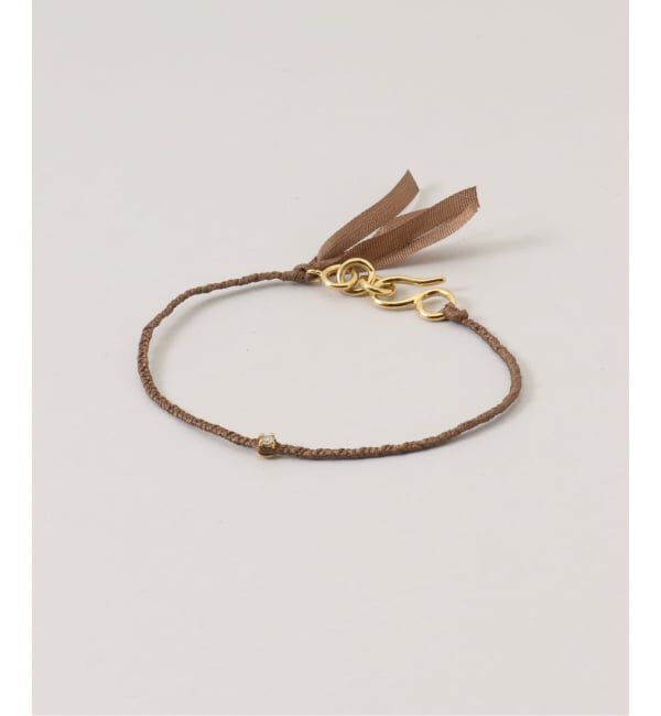 FRAMeWORK「PLOW/プラウ pure silk ブレスレット 1Dia」|ブレスレット・バングル|