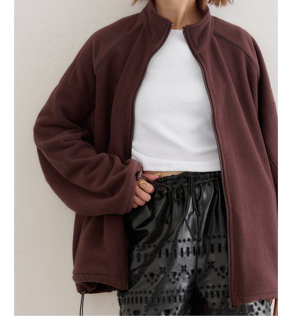 U by SPICK&SPAN「サイドギャザーボートネックトップス」|Tシャツ・カットソー|