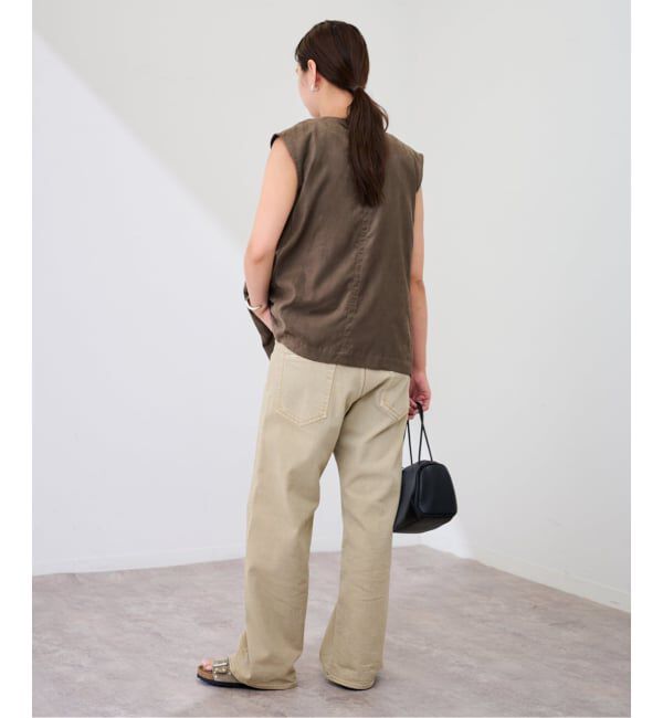 FRAMeWORK「フェイクスエードドレープジレ」|ダウンベスト・ベスト|