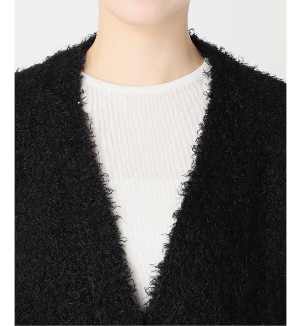 FRAMeWORK「≪WEB限定 / 追加≫CURLY ガウンニット」|カーディガン|
