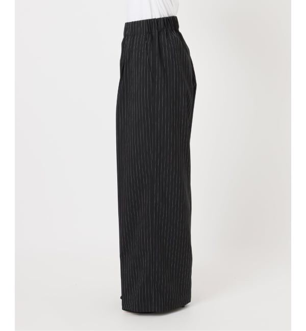 Spick and Span「《追加3》トロストレッチイージーパンツ」|スラックス|