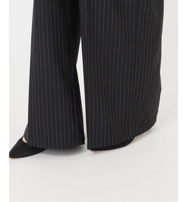 Spick and Span「《追加3》トロストレッチイージーパンツ」|スラックス|