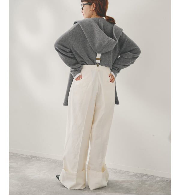 Higuchi*Sカシミヤ混フードマフラー（Spick and Span）｜ルミネの