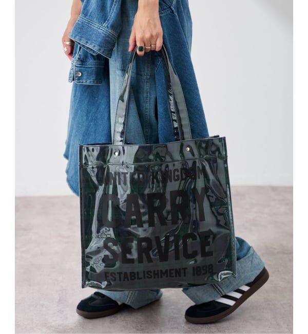 FRAMeWORK「YARMO THE UNIFORM&times;DUDE SIGNS&times;FRAMEWORK British Sch」|トートバッグ|