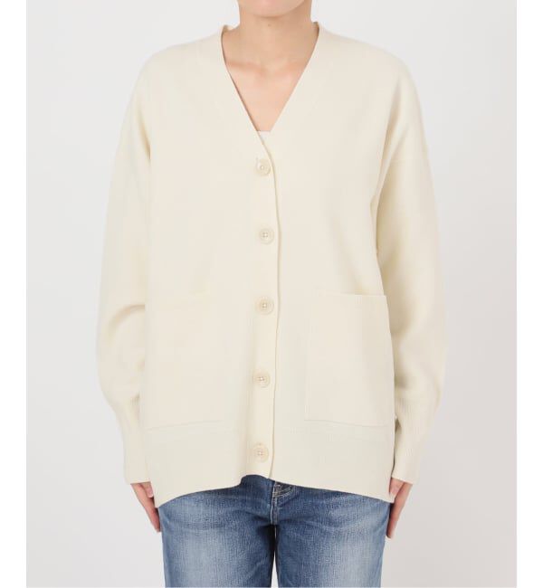 Spick and Span「《追加2》ダブルジャガードカーディガン」|カーディガン|