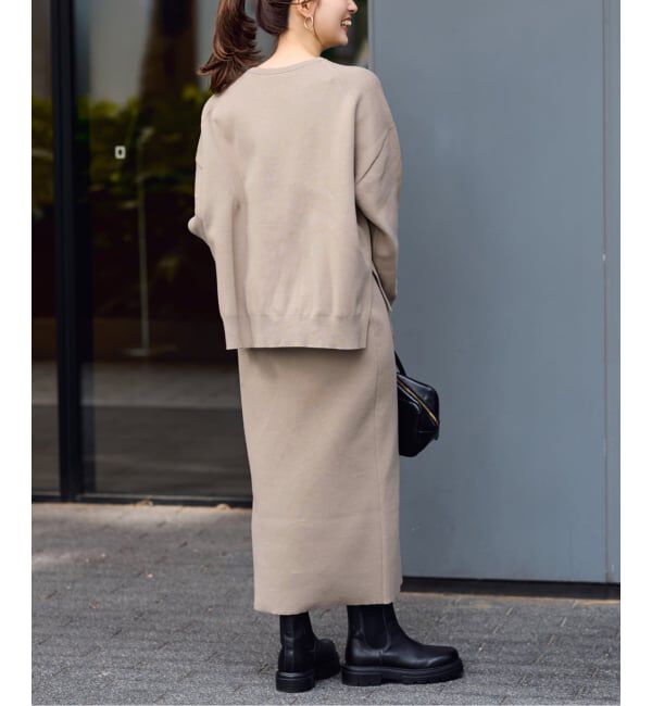 FRAMeWORK「≪追加≫ダブルジャガードストレートスカート」|スカート|