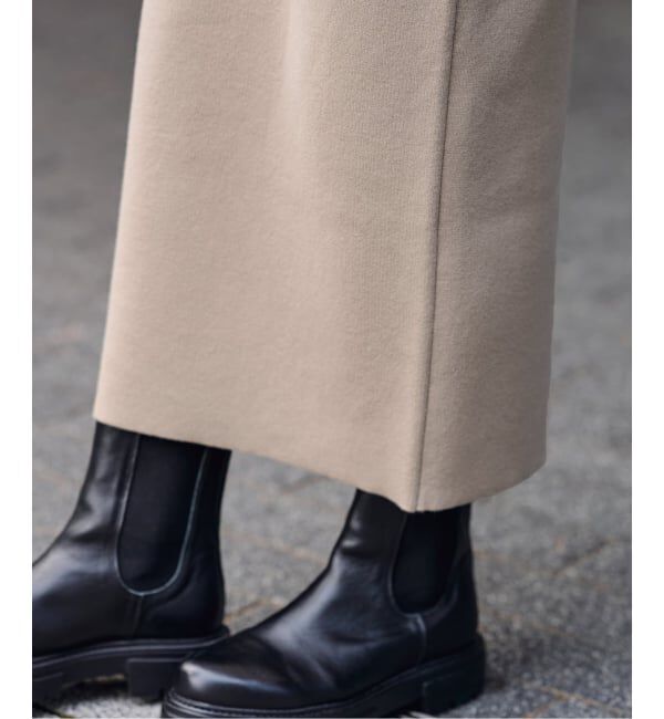 FRAMeWORK「≪追加≫ダブルジャガードストレートスカート」|スカート|