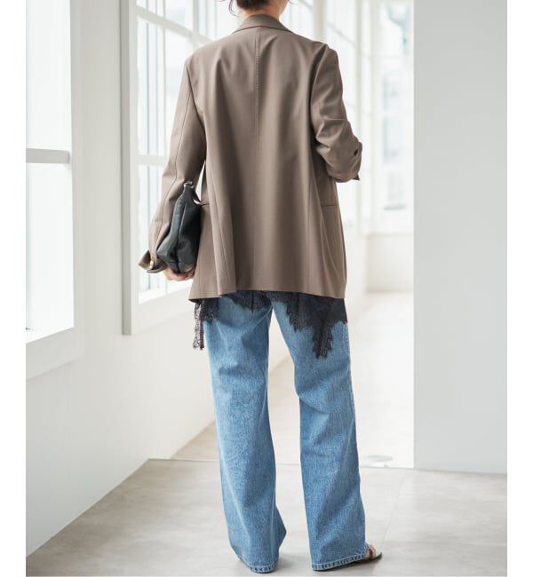 Spick and Span「《予約》レースサテンチュニックキャミソール」|キャミソール|