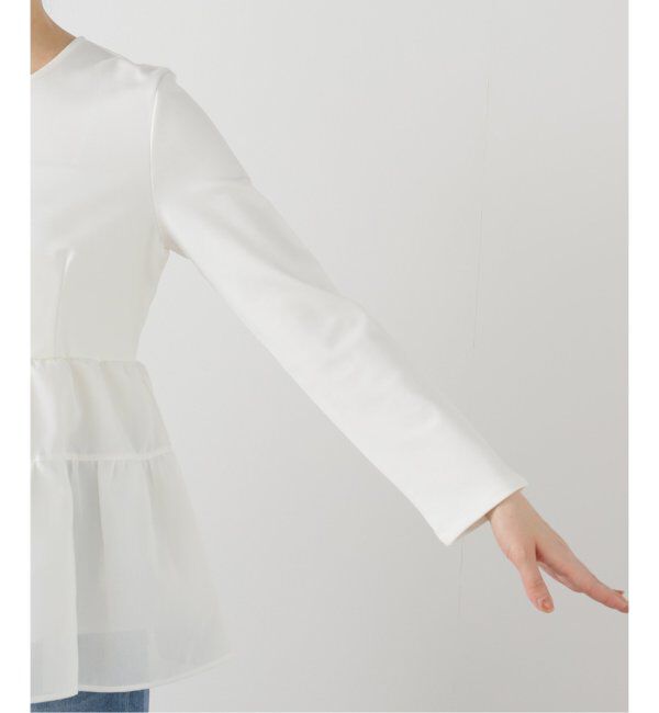  「【洗える】ティアードカットソープルオーバー」|Tシャツ・カットソー|