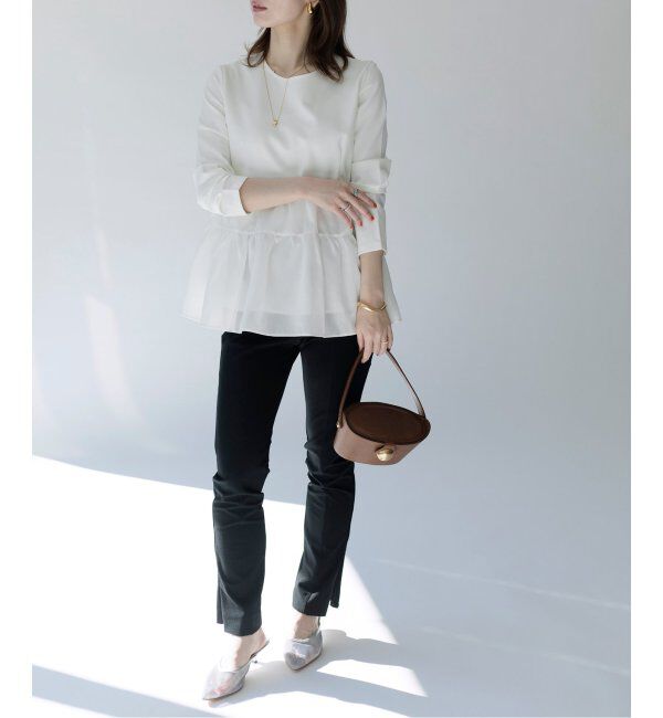  「【洗える】ティアードカットソープルオーバー」|Tシャツ・カットソー|