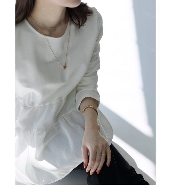  「【洗える】ティアードカットソープルオーバー」|Tシャツ・カットソー|