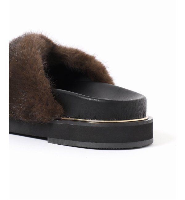 GRISE「GRISEクロスファーベルトサンダル」|サンダル|