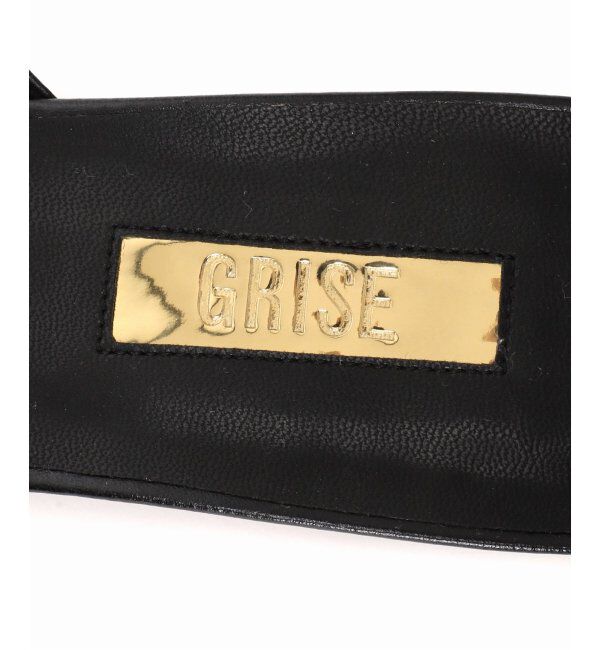 GRISE「《追加》GRISE4.5cmレザーポインテッドミュール」|パンプス|