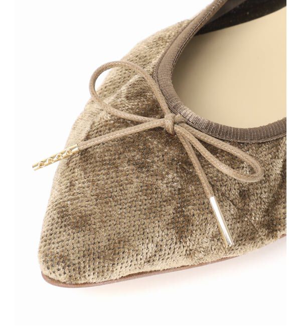  「《追加》ポインテッドギャザーバレエ」|バレエシューズ|