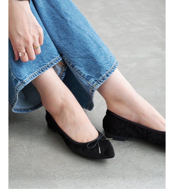  「《追加》ポインテッドギャザーバレエ」|バレエシューズ|