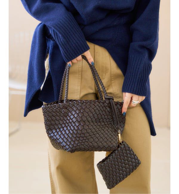  「《予約》VELETTO / ベレット 別注 MESH POACH BAG」|トートバッグ|ブラウン