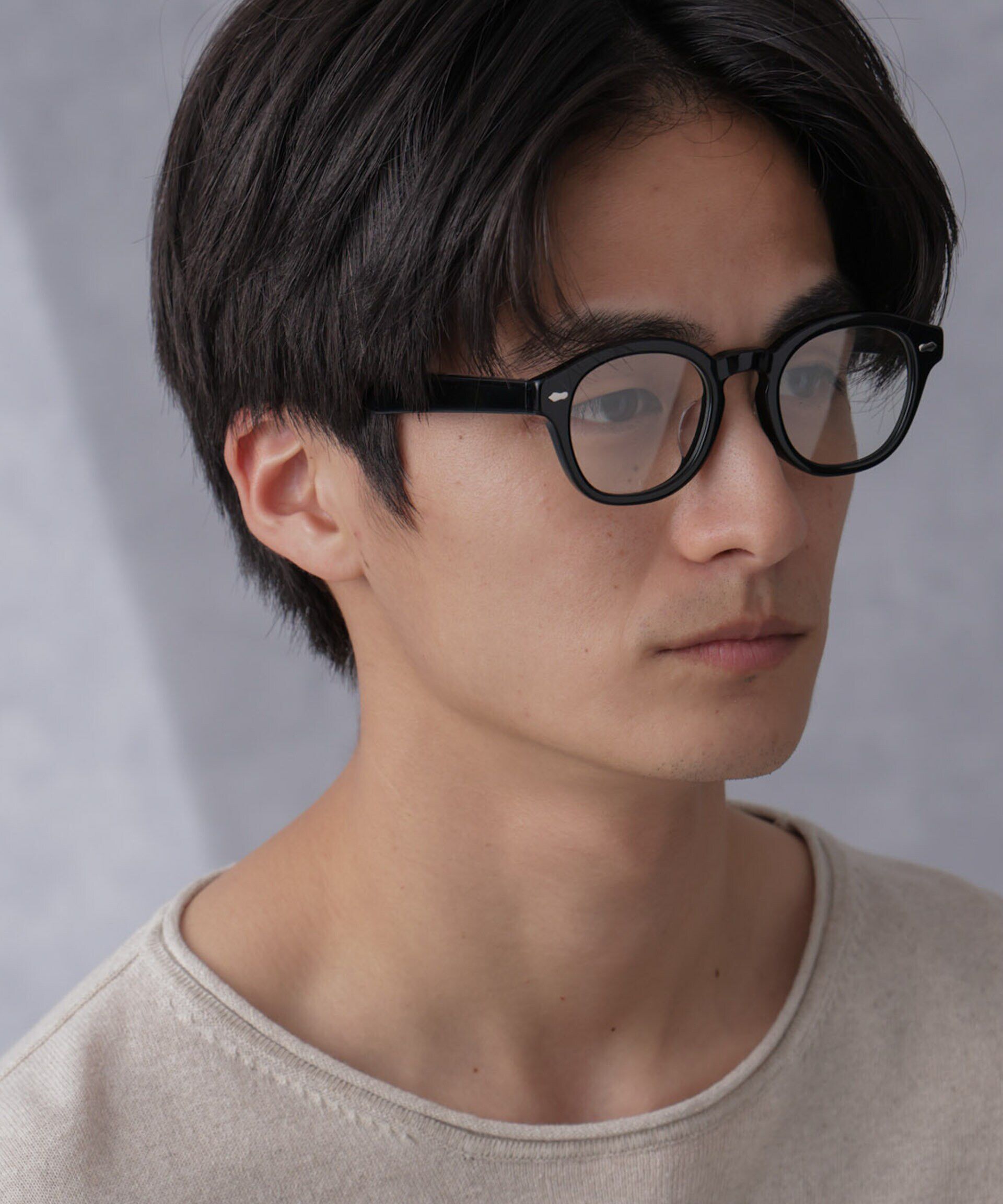 nano･universe「「NJ/CLUB」CARRYSTOCKKIT＆BAGウエリントンアイウェア」|メガネ|ブラック