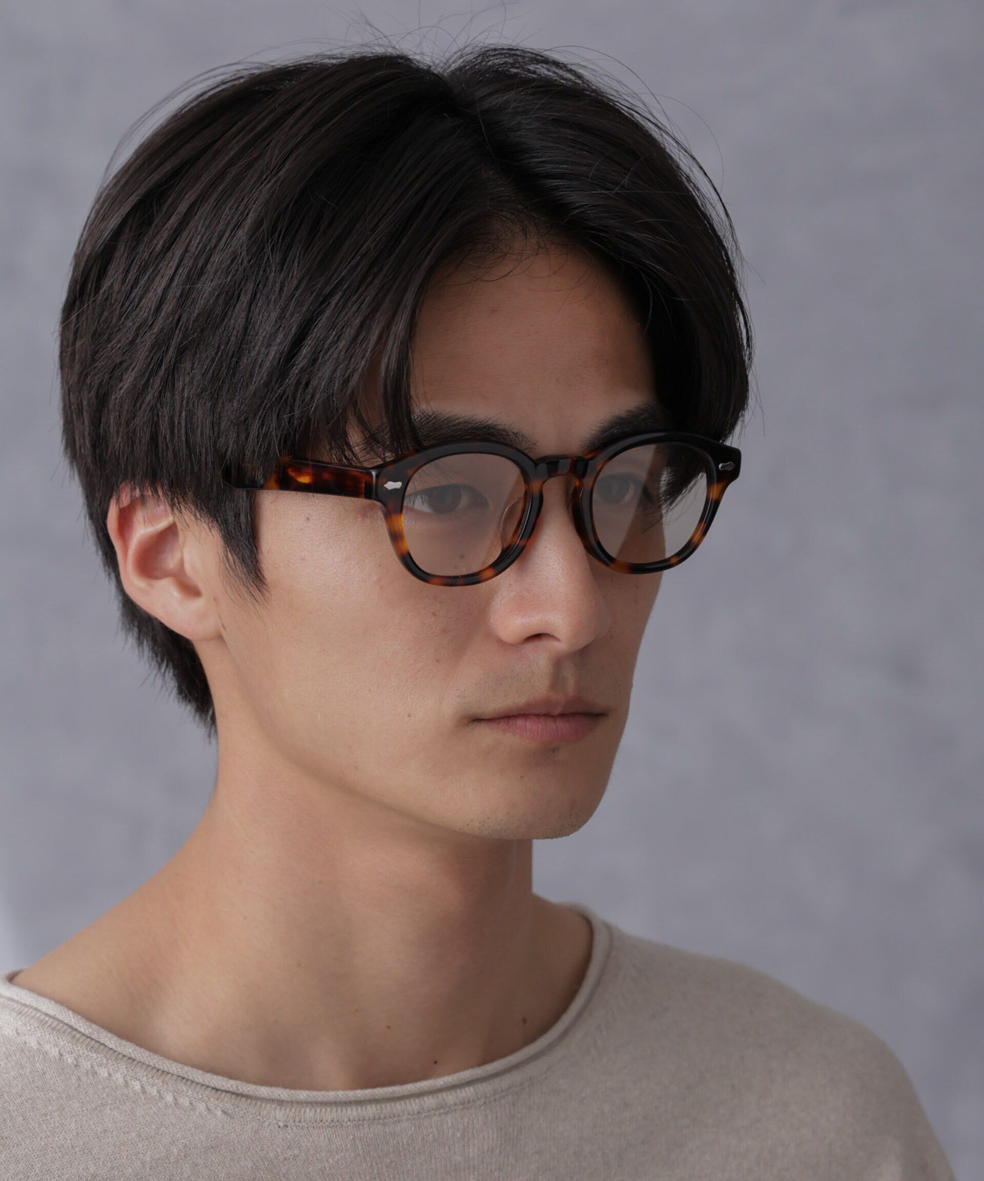 nano･universe「「NJ/CLUB」CARRYSTOCKKIT＆BAGウエリントンアイウェア」|メガネ|ブラウン