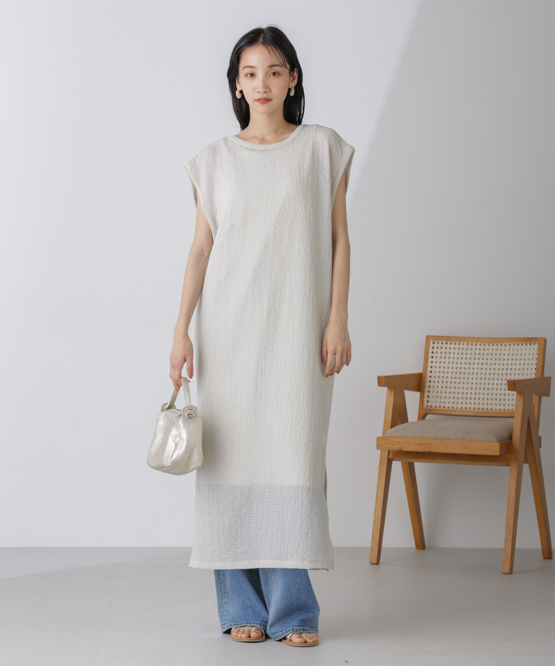 nano･universe「シアーサッカーワンピース」|ワンピース|