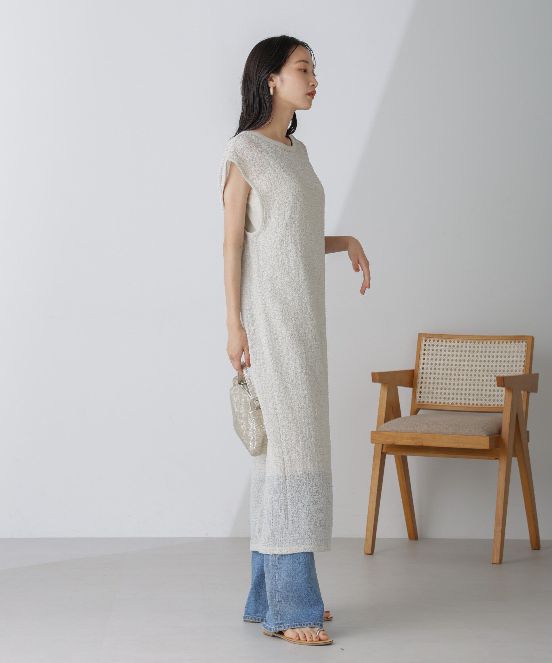 nano･universe「シアーサッカーワンピース」|ワンピース|