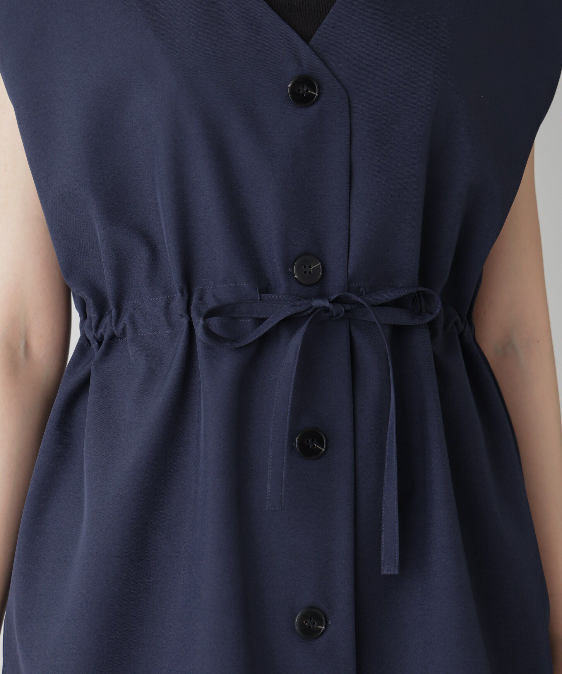 nano･universe「前後2Wayジレブラウス(セットアップ可)」|シャツ・ブラウス|