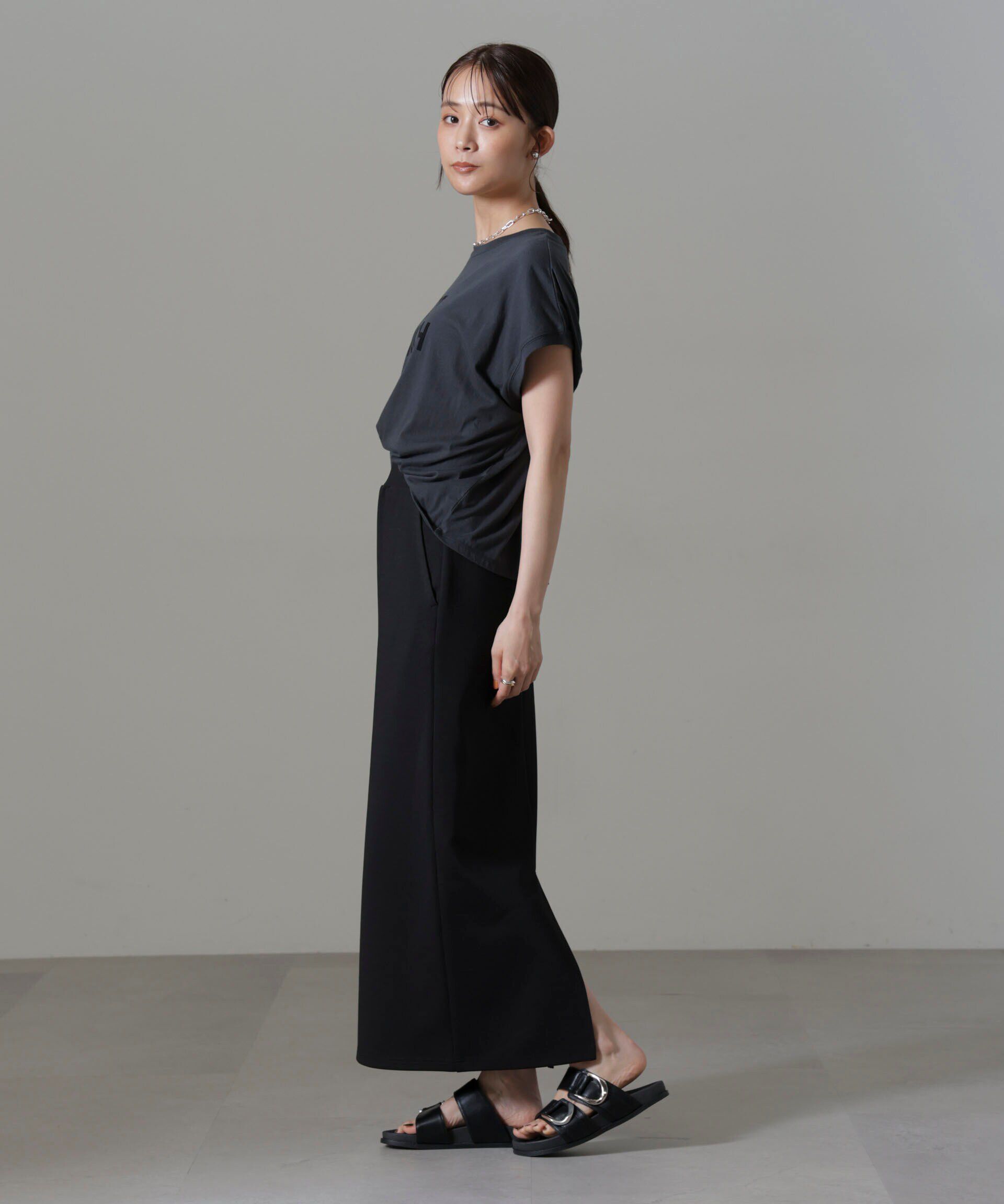 nano･universe「ポンチカットIラインマキシスカート」|スカート|