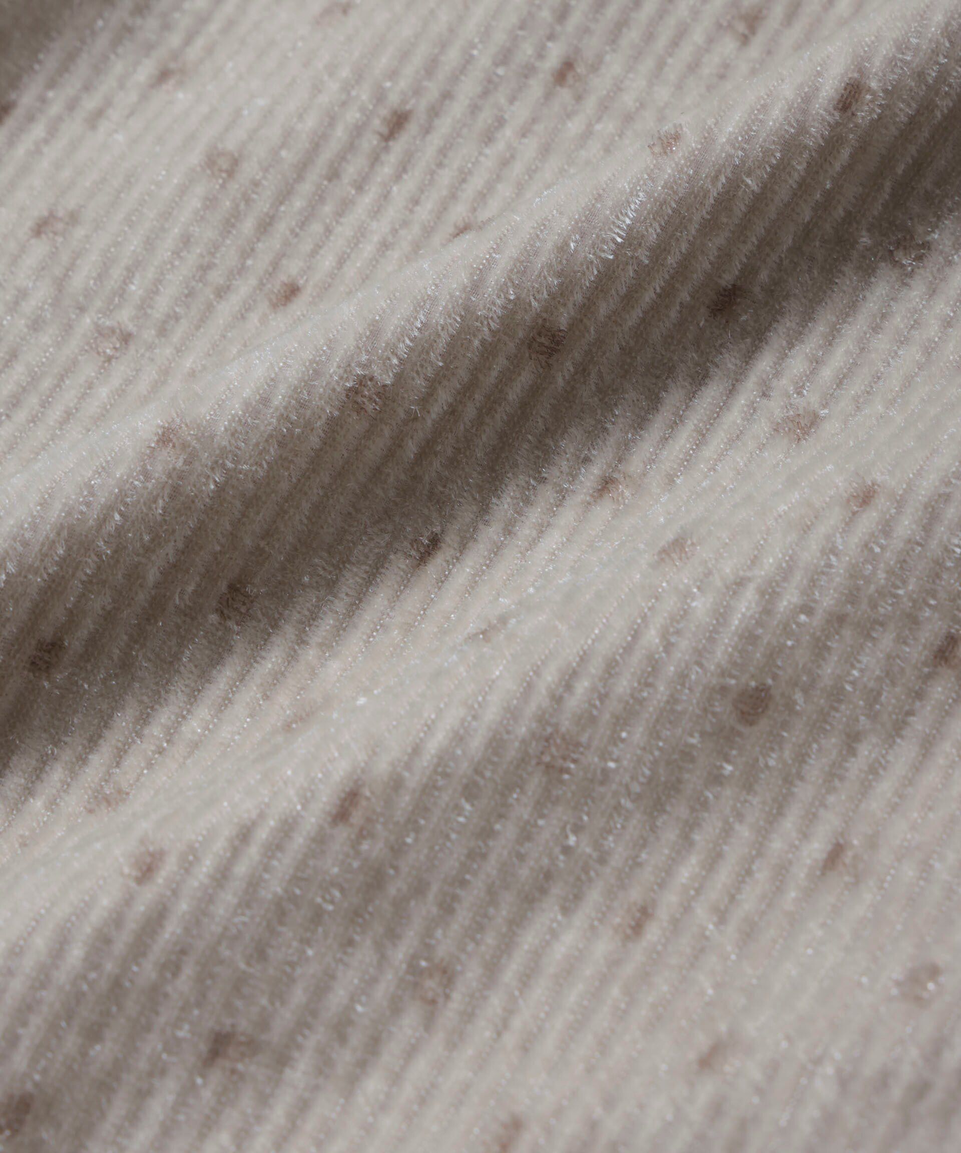 nano･universe「ストライプベロアIラインスカート」|スカート|