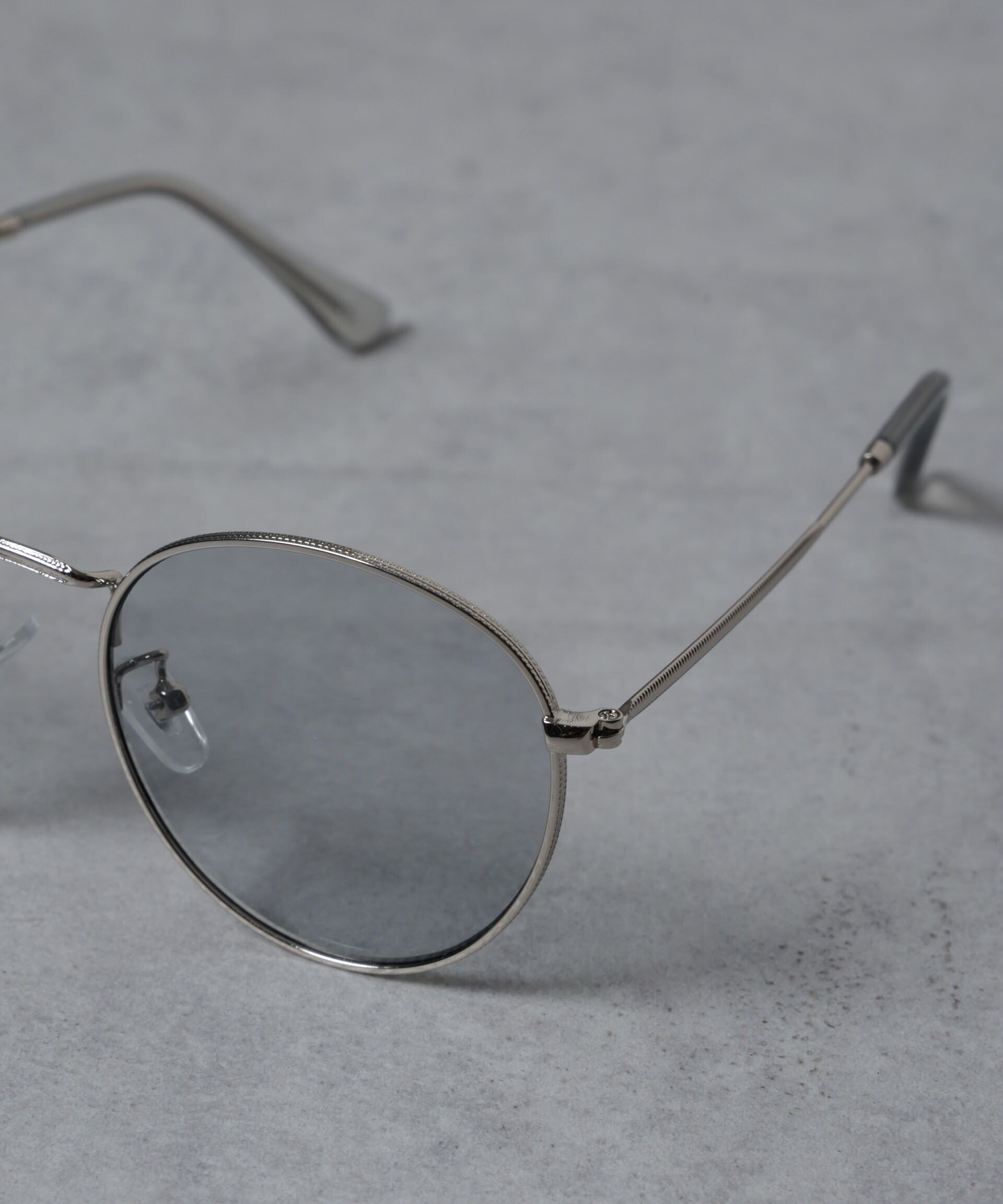 nano･universe「ボストン型メタルサングラス」|メガネ|