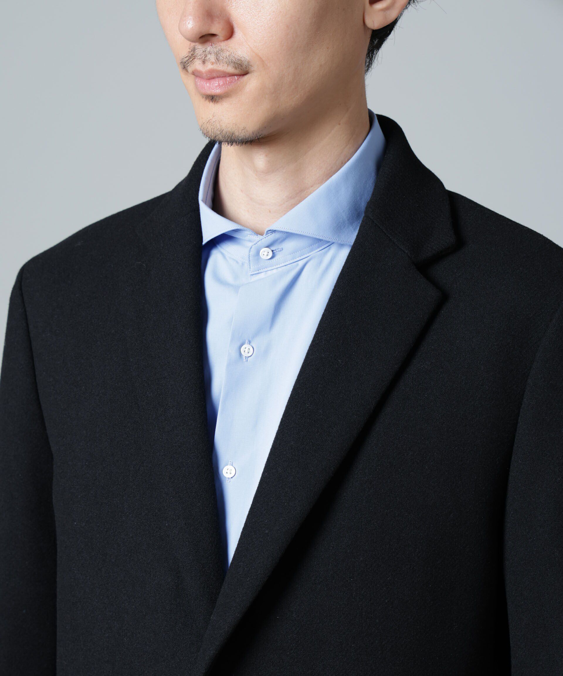 nano･universe「ウールブレンドメルトンチェスターコート」|その他|