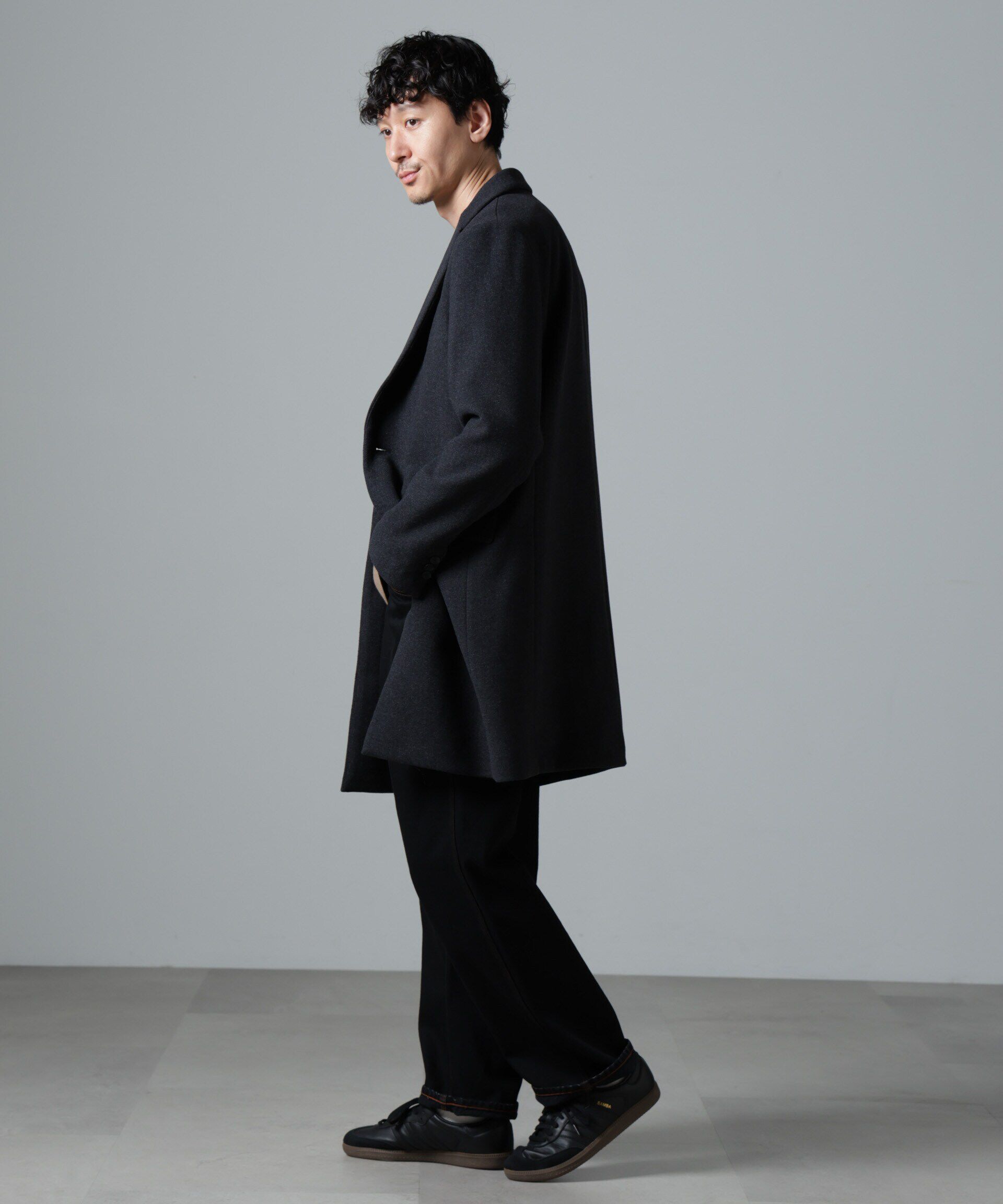 nano･universe「ウールブレンドメルトンチェスターコート」|その他|