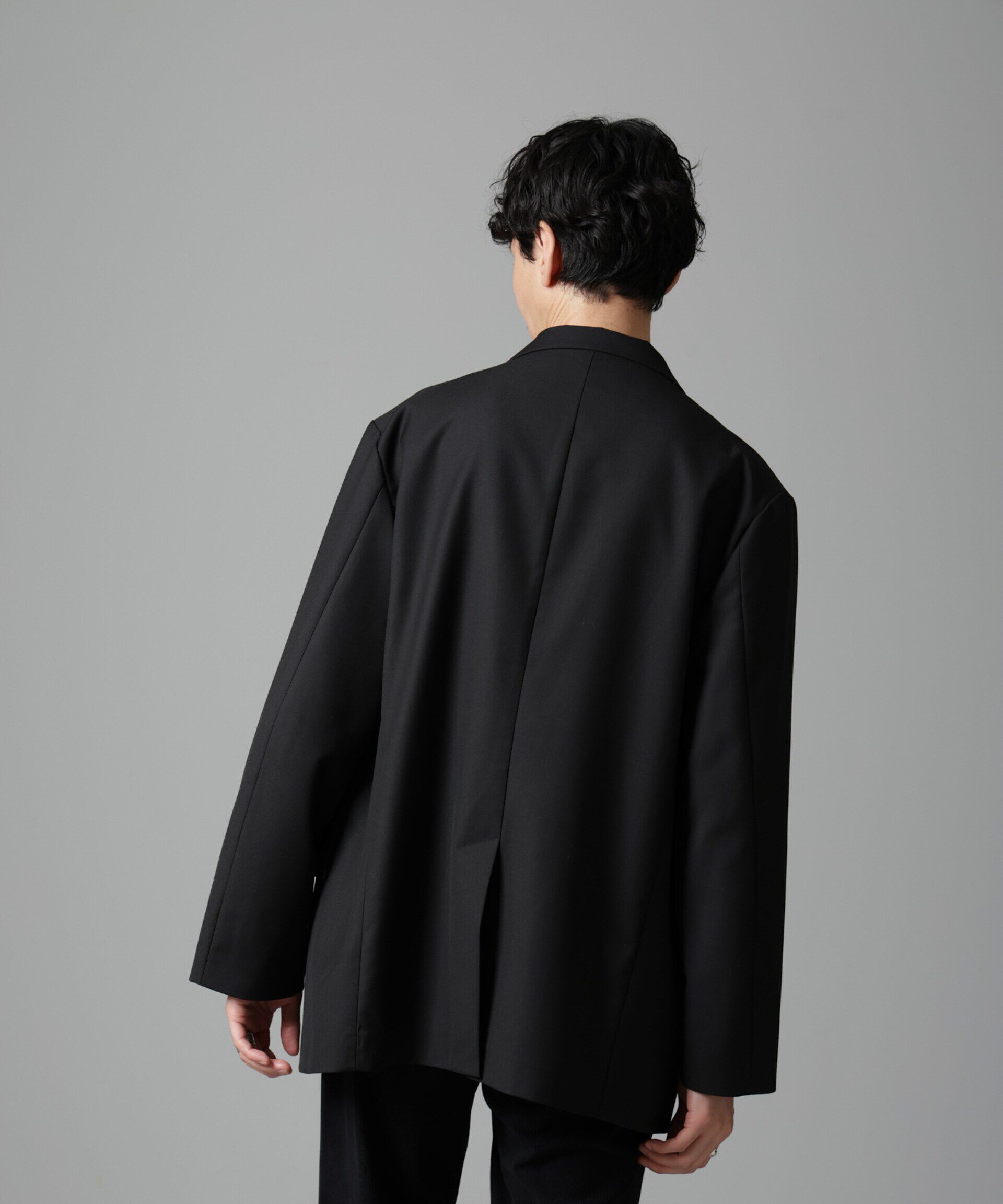 nano･universe「ヴィンテージライク ピークドラペルダブルジャケット」|テーラードジャケット|