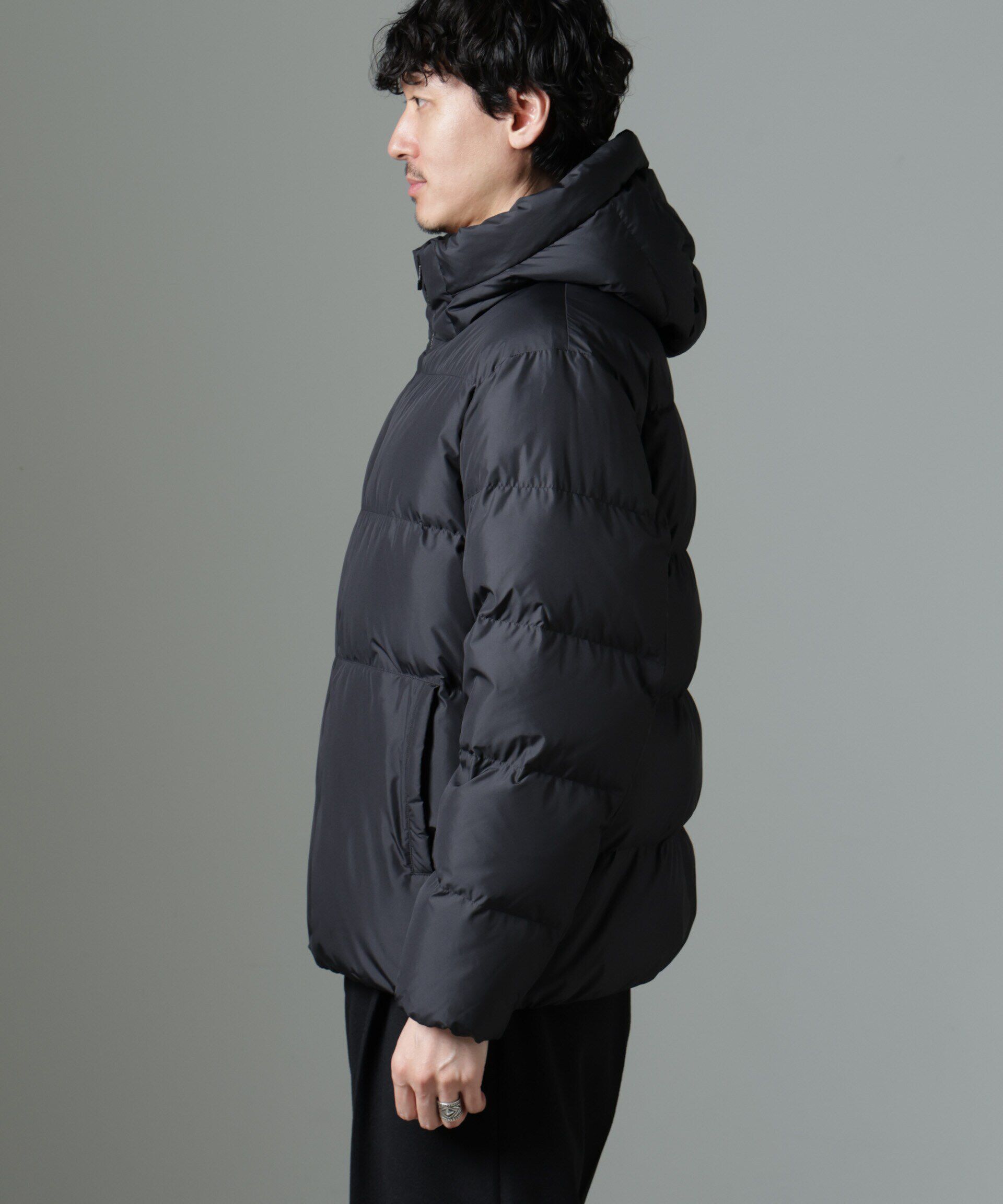 nano･universe「anewdown(R)ECOBlue(R)撥水ショートダウン」|ダウン|