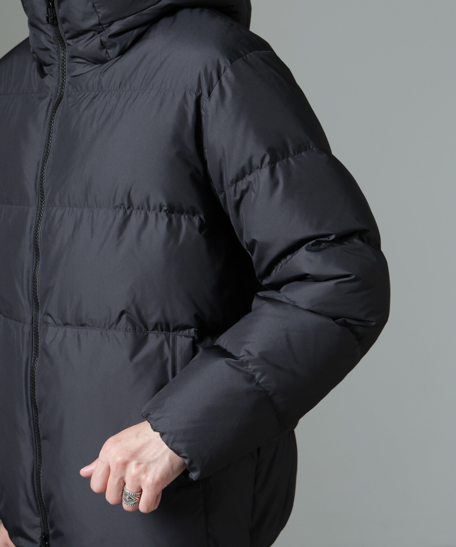 nano･universe「anewdown(R)ECOBlue(R)撥水ショートダウン」|ダウン|